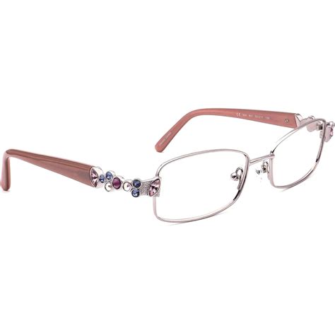 luxe eyeglass frames swarovski crystals.